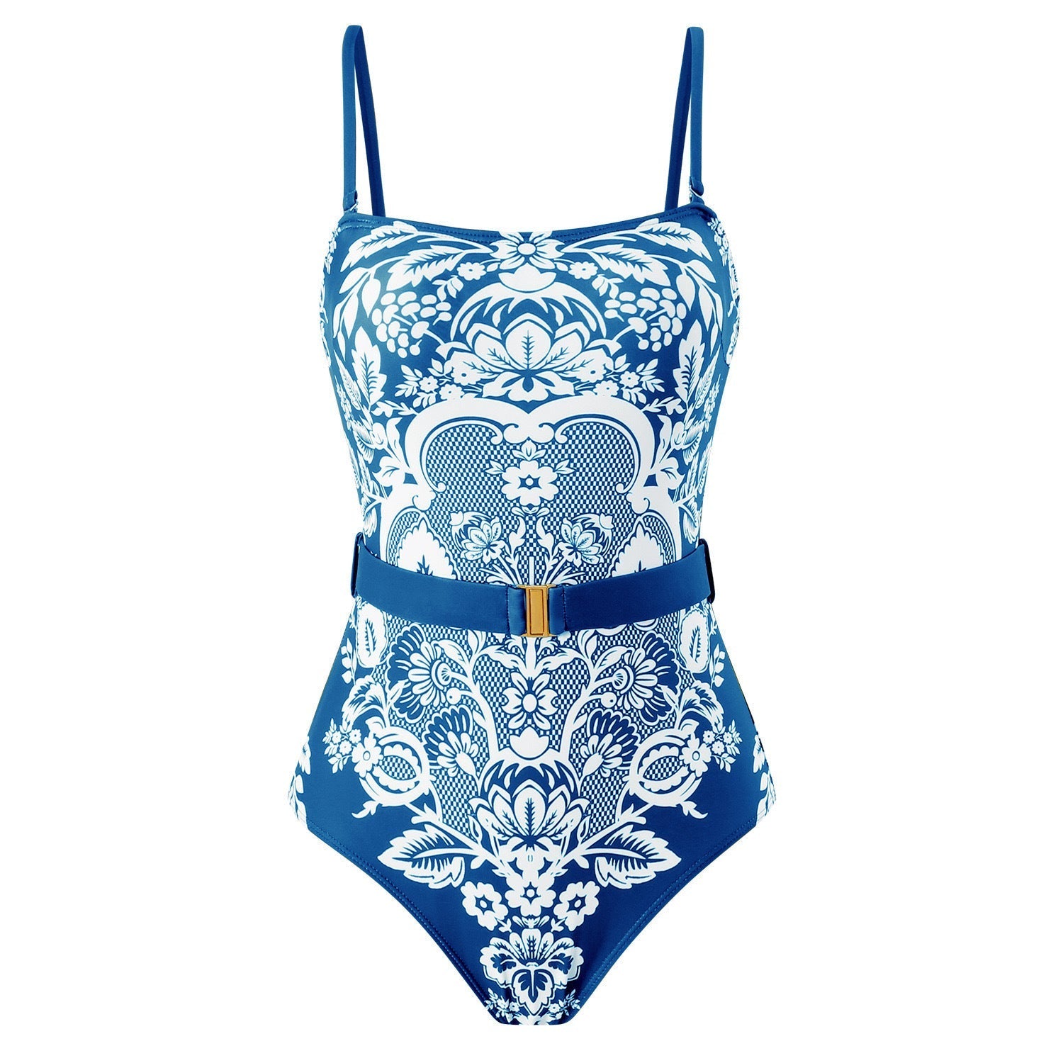 Push Up Belly Covering Sexy High Waist Bikini Split Swimsuit Set Chiffon Dress Bella Mia