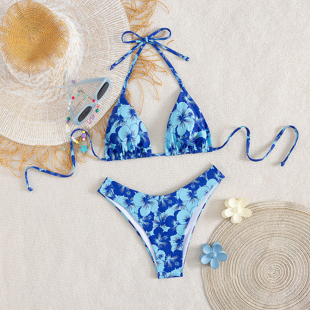 Split Swimsuit Sexy Women Fission Swimsuit Tropical Printing Swimsuit Bella Mia