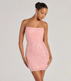 Women Sequ Dress Summer Sexy Sheath Slim Mini Dress Bella Mia