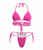 Women Seperated Swimwear Simple Bandage Sexy Swimsuit Mini Bikini Bikini Bella Mia