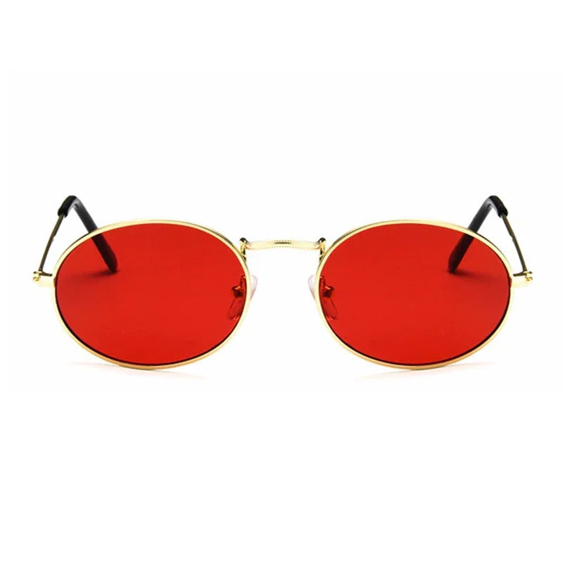 Influencer Retro Metal Sunglasses