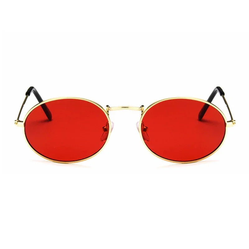 Influencer Retro Metal Sunglasses Luxlife Brands
