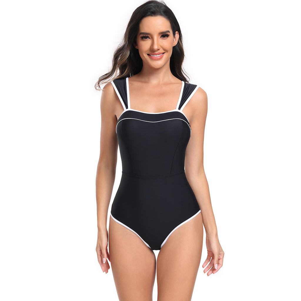 One Piece Swimsuit WomenSexy Sports Skirt Two Piece Bikini Swimsuit Outfit Bella Mia