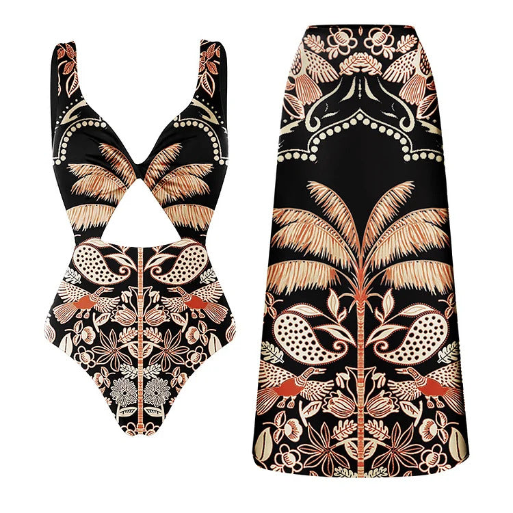 Sexy Slimming One Piece Spring Swimsuit Women Swimsuit Batch Bella Mia