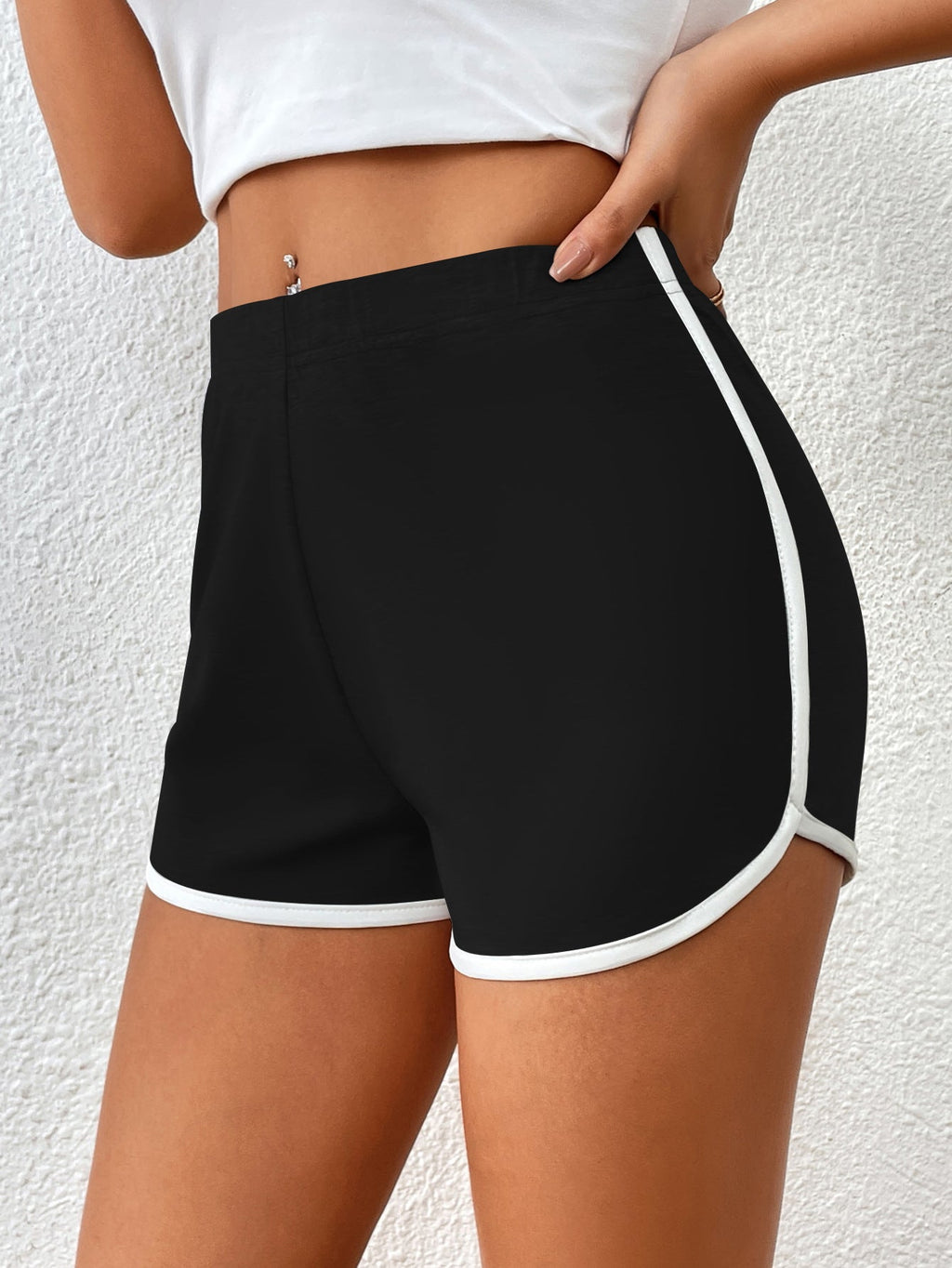 Swimming Trunks Wild Beach Shorts Contrast Color Binding Sexy Bikini Women Swimming Trunks Bella Mia