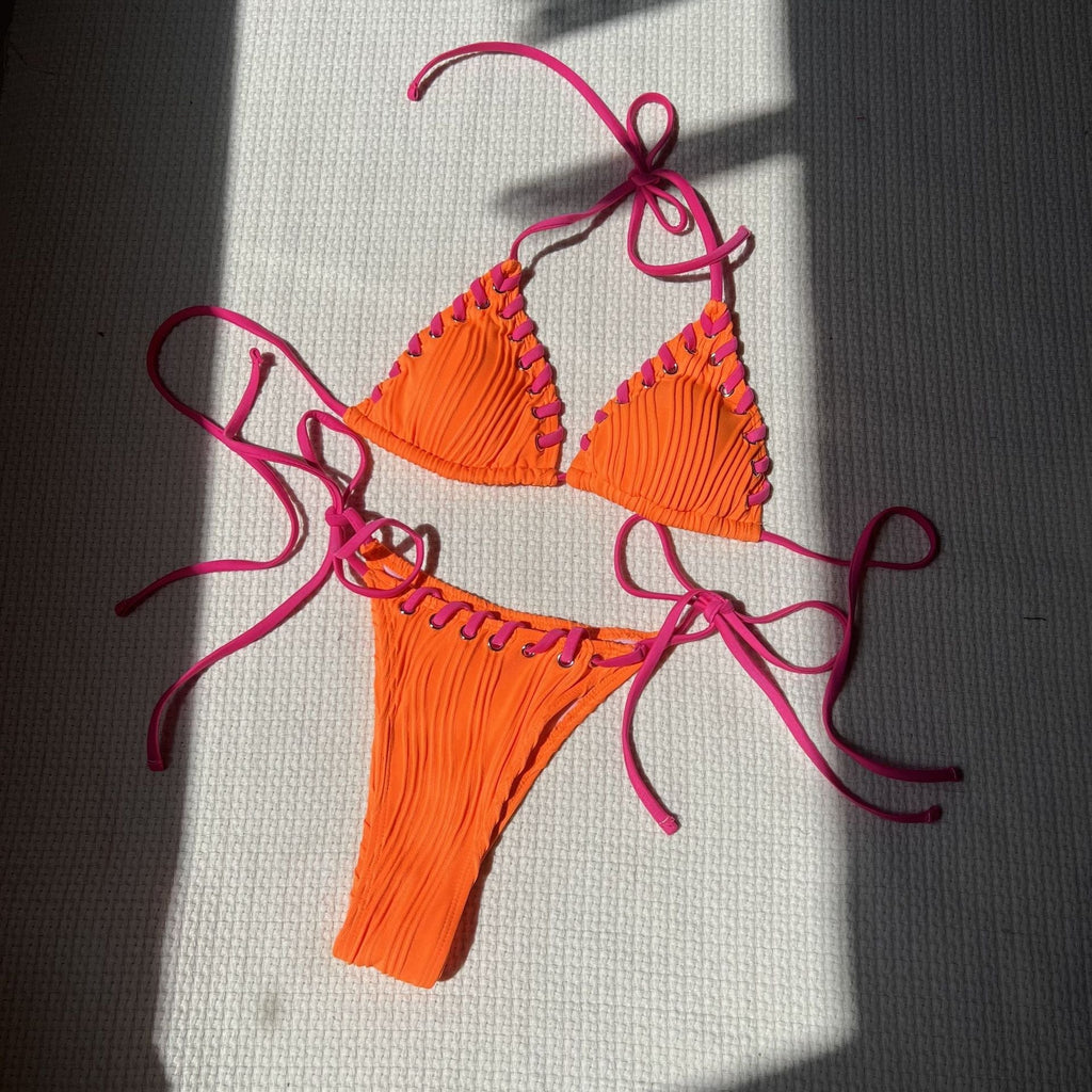 Fresh Sweet Personality Split Swimwear Swimsuit Bikini Bella Mia