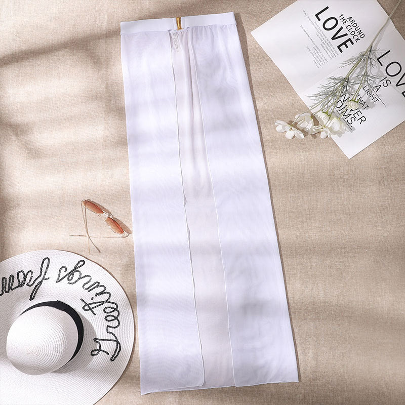 High Waist Swimming Dress Women Solid Color Belly Covering Half Cardigan Swimming Pants Skirt Wrap Skirt Bikini Swimsuit Bella Mia
