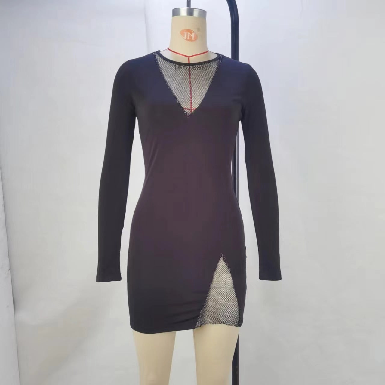 Dress Women Spring Autumn High Grade Small Fashionable Sexy Tight Hip Sexy Night Show Long Sleeve Bella Mia