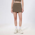 Contrast Color High Waist Running Sports Short Skirt Women Faux Two Piece Anti Exposure Badminton Tennis Skirt Fitness Pants Yoga Skirt Bella Mia