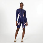 Swimsuit for Women Siamese Conservative Swimwear Long Sleeve Sun Protection Spring Museum Special Popular Swimsuit Bella Mia