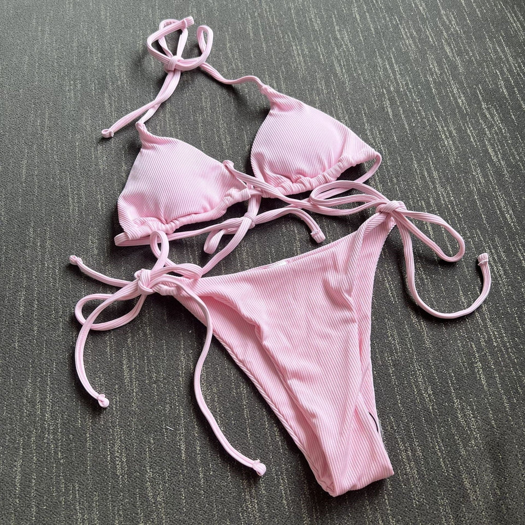 Sexy Three Point Bikini Split Swimsuit Women Beach Spring Swimsuit Bikini Bella Mia