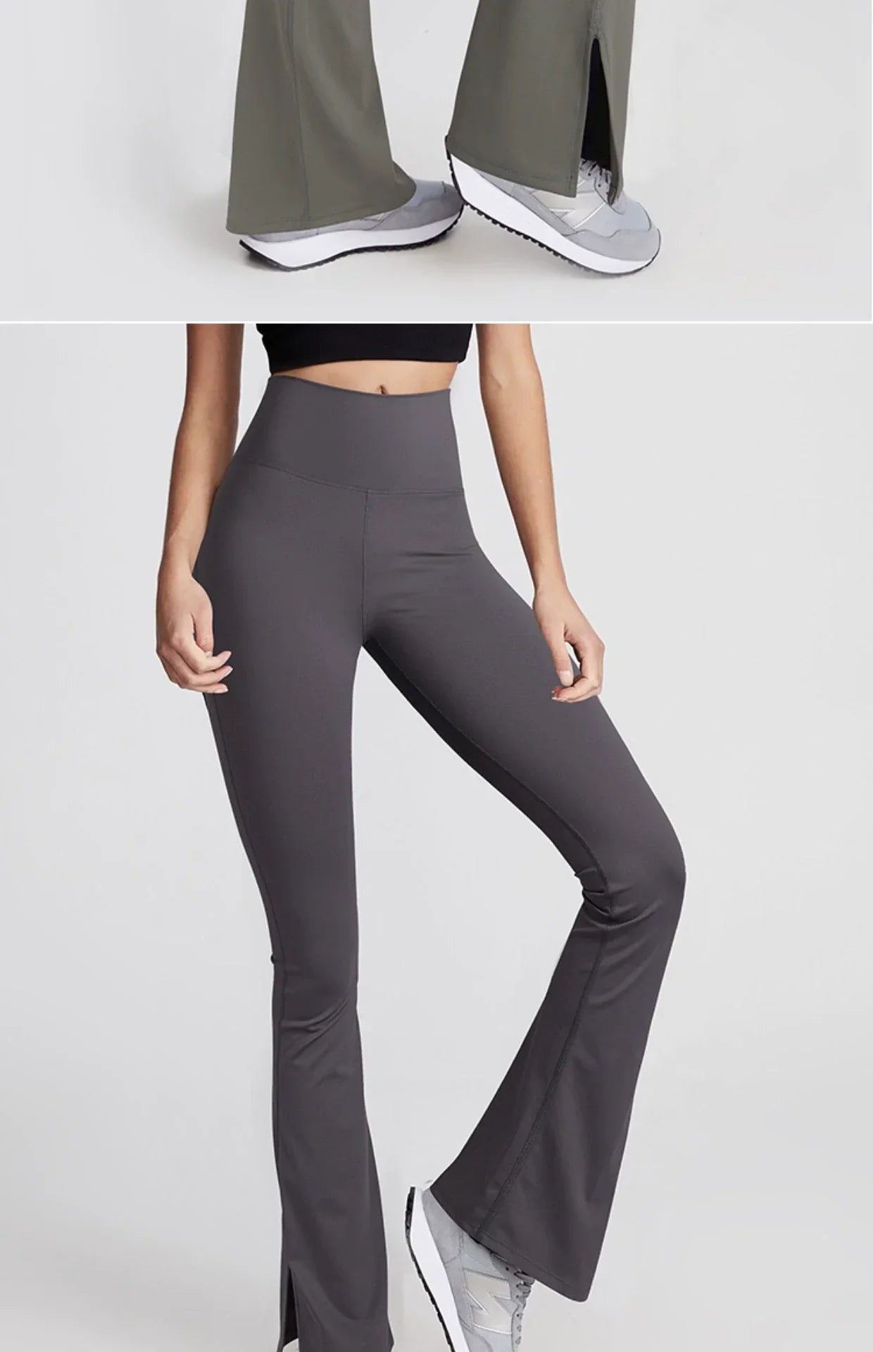 High Waist Flared Yoga Pants