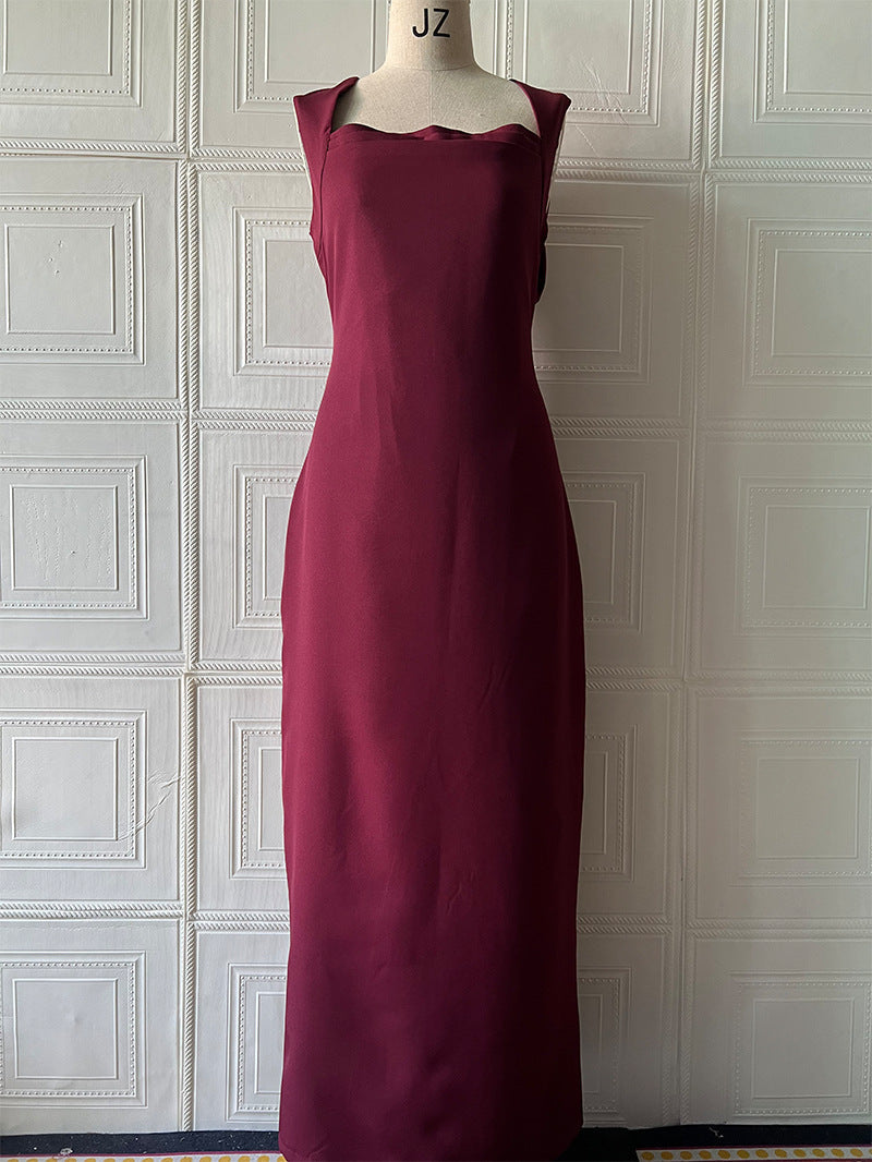 Summer High Waist Sling Slim Fit Spring Summer Sexy Fishtail Dress