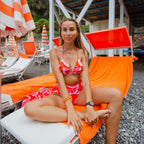 Three Point High Waist Split Swimsuit for Women Retro Printed Bikini Bikini Bella Mia