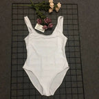 Fashion Hot Spring Sexy Women's One-Piece Swimming Suit No Chest Pad Plus Size Triangle Private Water One-Piece Swimsuit Bikini Luxlife Brands