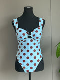 One Piece Swimsuit for Women Bikini Lady Sexy Polka Dot Swimwear Bikini Women