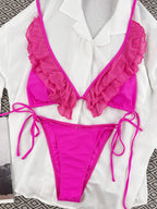 Women Mesh Wavy Sexy Bikini Swimsuit Bella Mia