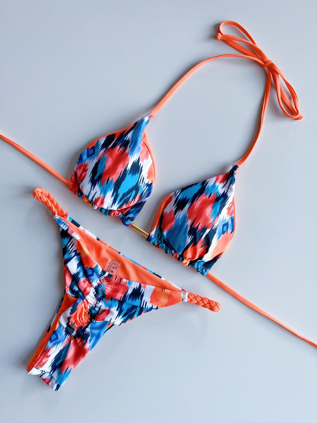 Bikini Suit Split Braid Rope Bikini Swimsuit Women Swimsuit Bella Mia