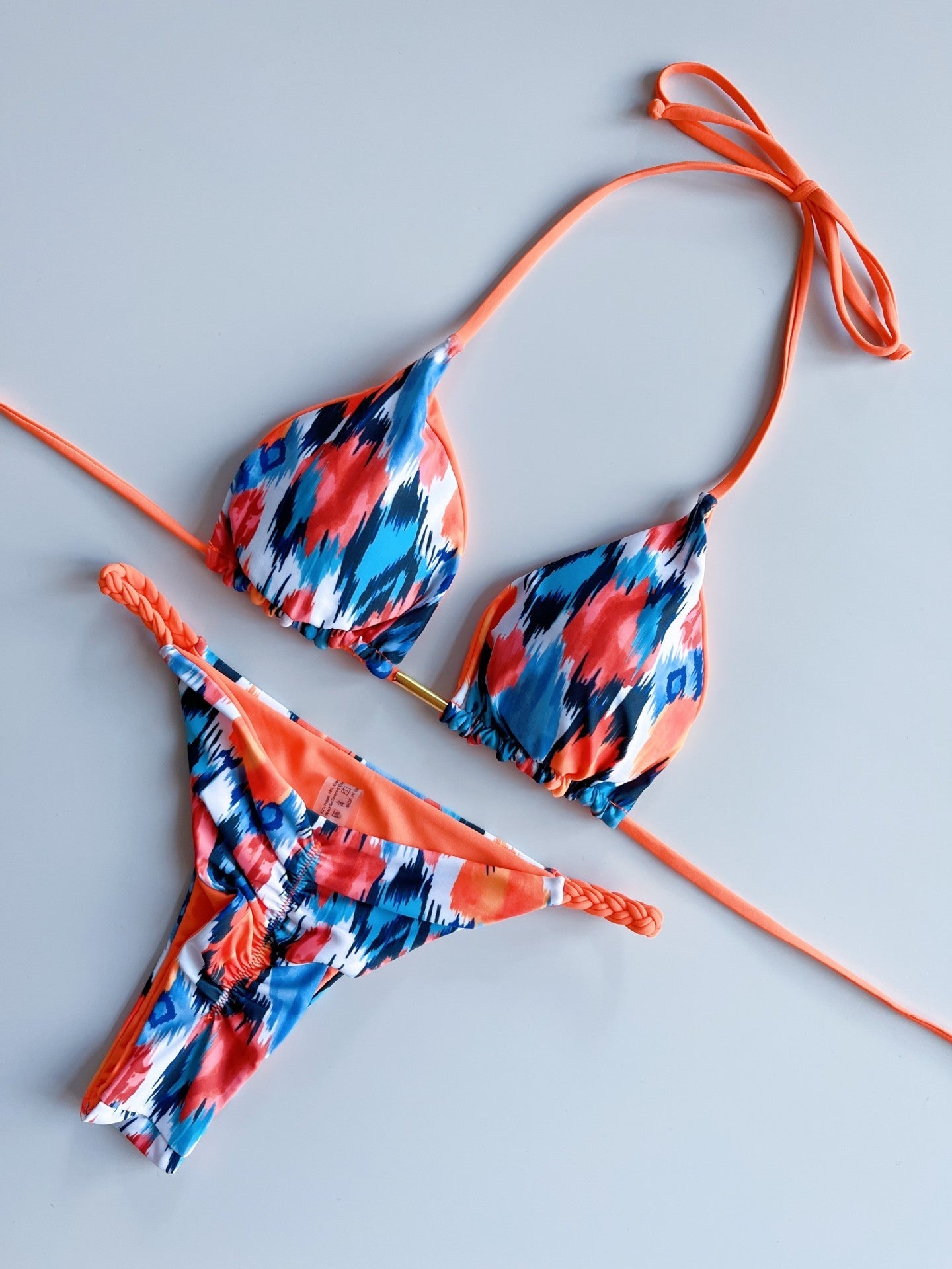 Bikini Suit Split Braid Rope Bikini Swimsuit Women Swimsuit Bella Mia