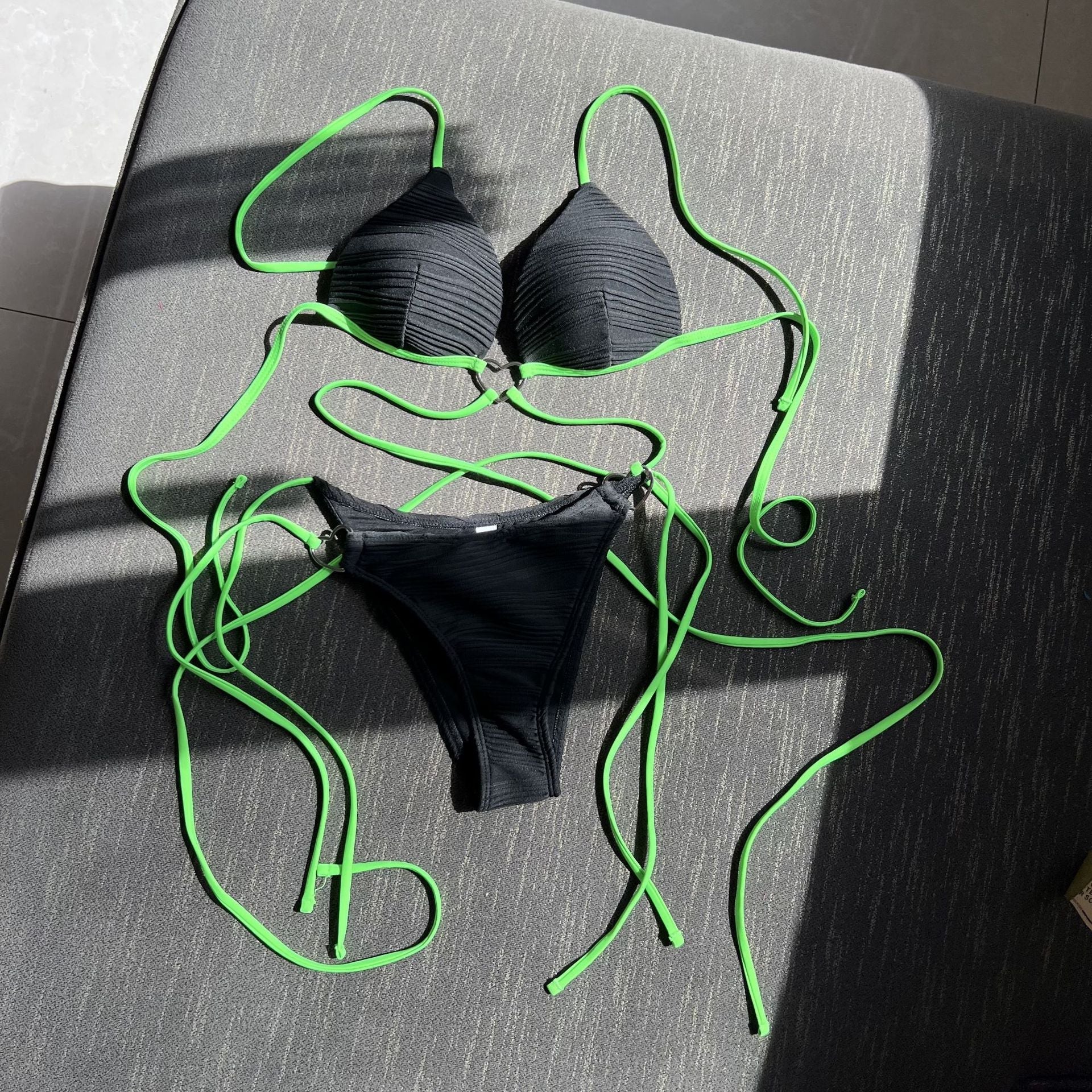 Sexy Love Drawstring Strap Hard Cup Bikini Swimsuit Bella Mia