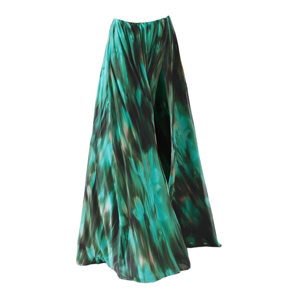 Blackish Green Printing Starfish Decoration One Piece Swimsuit Women Bella Mia