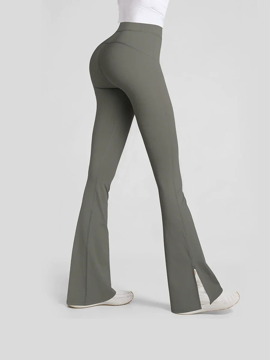 High Waist Flared Yoga Pants Luxlife Brands