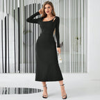 Sexy Sexy Design Back Hollow Out Cutout Slim Slimming Sheath Dress Bella Mia