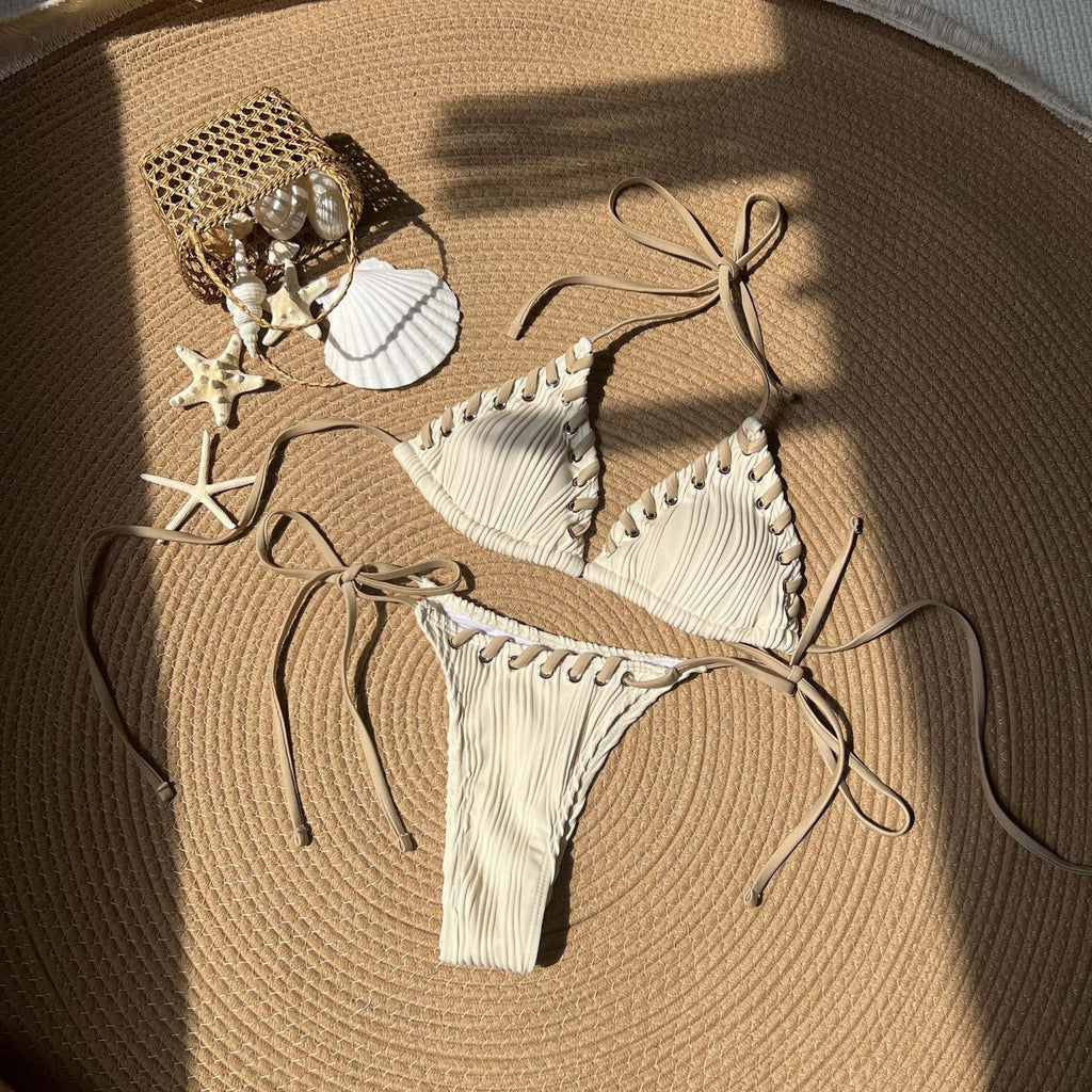 Fresh Sweet Personality Split Swimwear Swimsuit Bikini Bella Mia