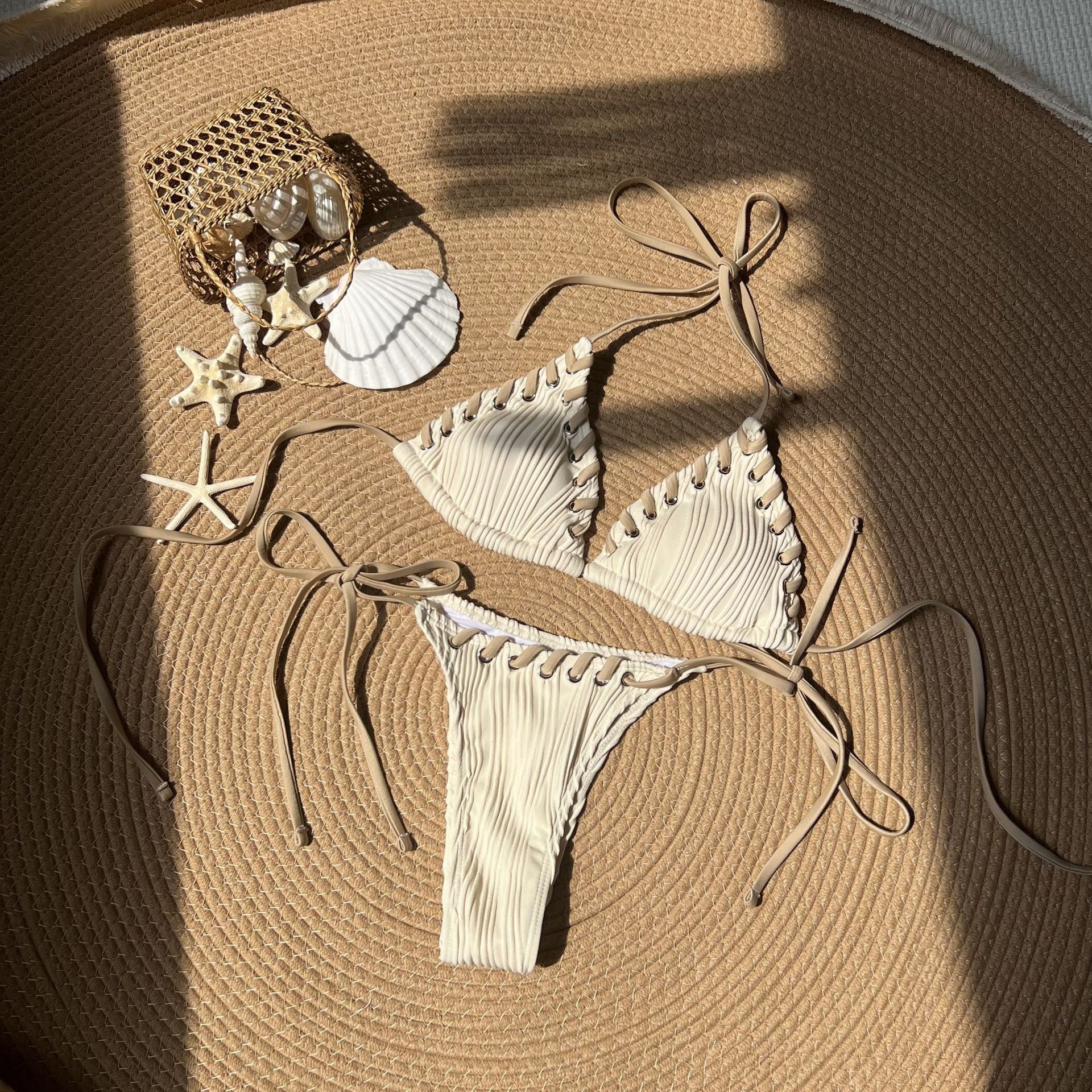 Fresh Sweet Personality Split Swimwear Swimsuit Bikini Bella Mia
