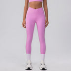 Seamless Quick Drying Yoga Pants Women V Arc Peach Sports Pants High Waist Hip Lift Fitness Trousers Bella Mia
