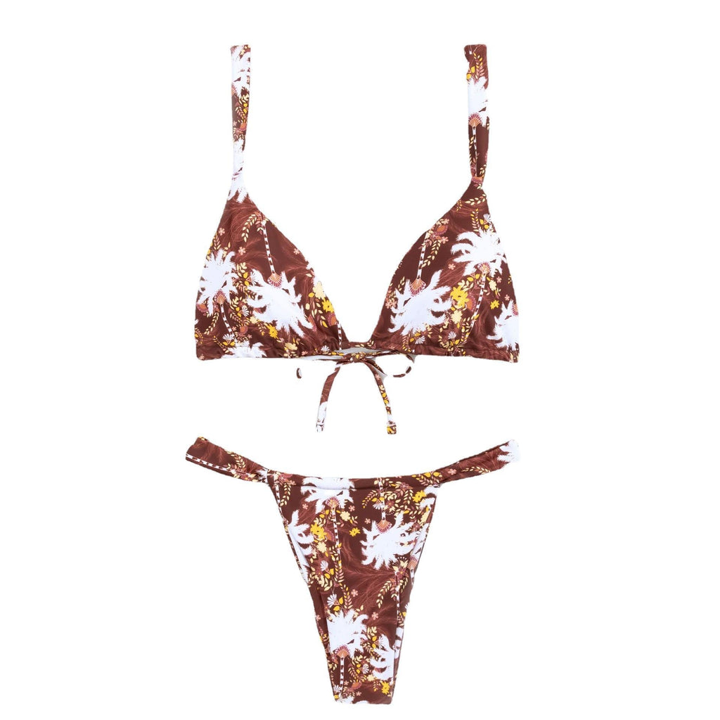 Printing Quality Bikini Bikini Lace up Split Swimsuit Set Women Bikini Swimsuit Bella Mia