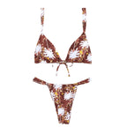 Printing Quality Bikini Bikini Lace up Split Swimsuit Set Women Bikini Swimsuit Bella Mia