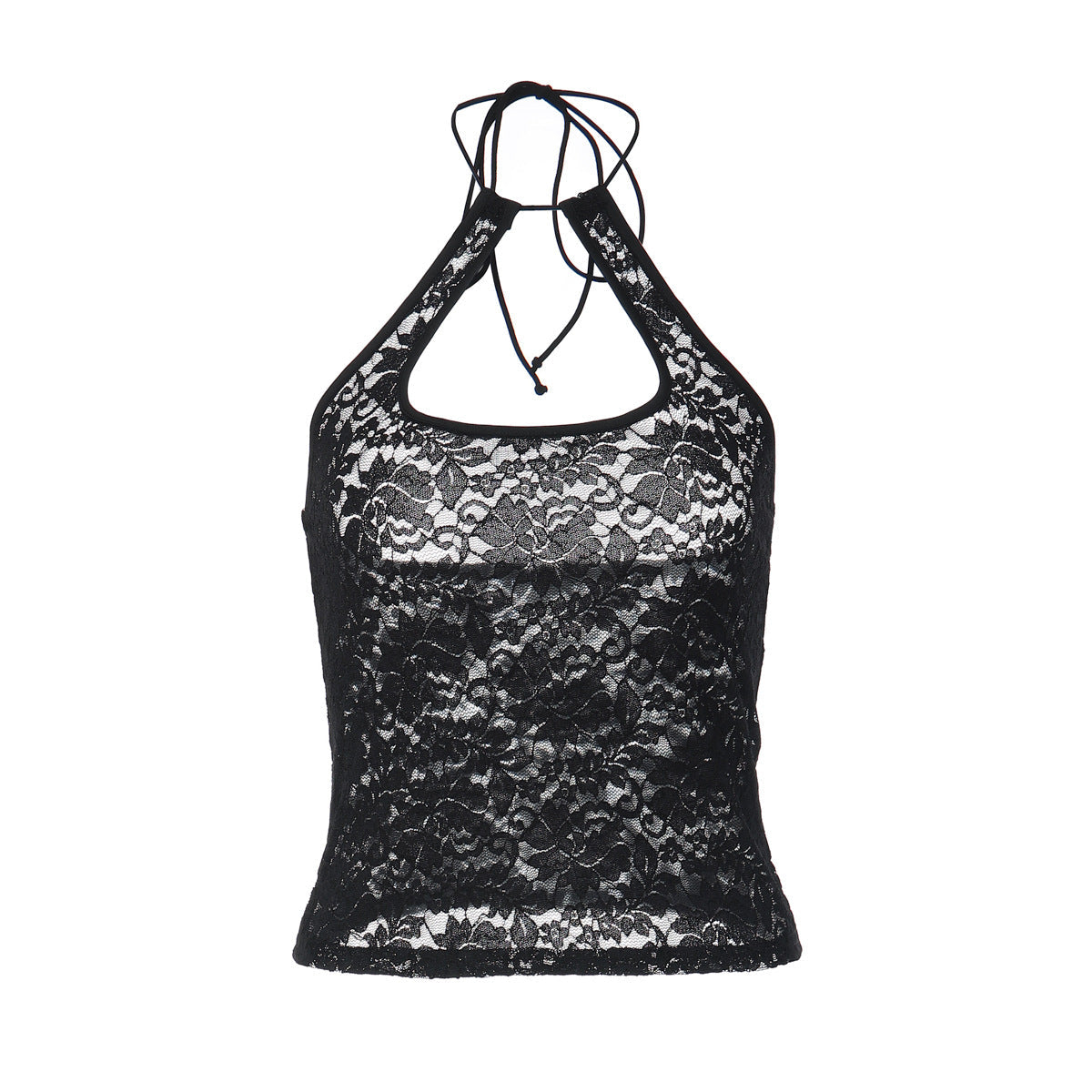Summer Sexy Lace Halter All Match Backless Vest Top Women Bella Mia