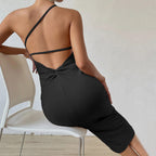 Autumn Winter Women Sexy Sleeveless Shoulder Corset Sheath Long Formal Dress Bella Mia