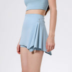 Two Piece Set High Waist Hip Lift Nude Feel Yoga Pants Shorts Fart Curtain Outer Wear Running Workout Pants Breathable Fitness Bella Mia