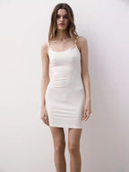Summer Beach Dress Sexy Cutout See through Sun Protection by the Sea Beach Cover Up Knitted Dress Bella Mia
