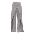 French Minority Design High Waist Trousers Women Clothing Spring Loose Irregular Asymmetric Casual Wide Leg Pants Bella Mia