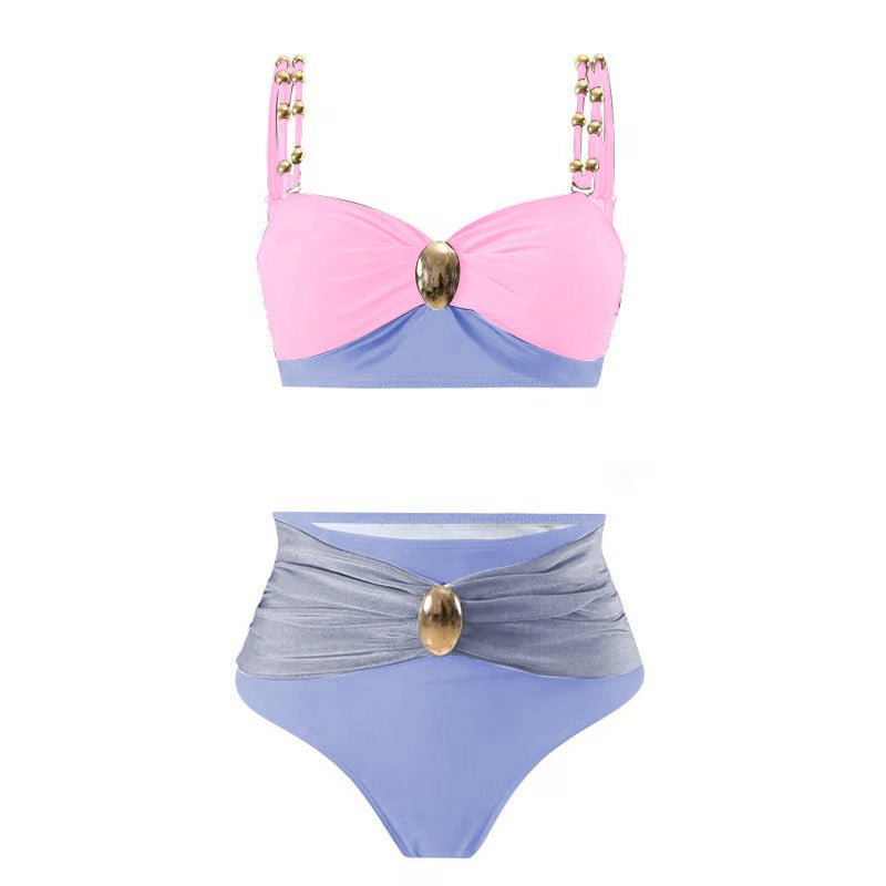Bikini Three Piece Sets How Many Sexy Swimsuit Women Split Solid Color Swimsuit Bella Mia
