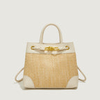 Messenger Bag Korean Niche Straw Woven Bag for Women Summer All Matching Beach Handbag Bella Mia