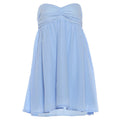Women Clothing Spring Summer Graceful Fashionable Off Shoulder Pure Desire Tube Top Backless Short Loose Dress