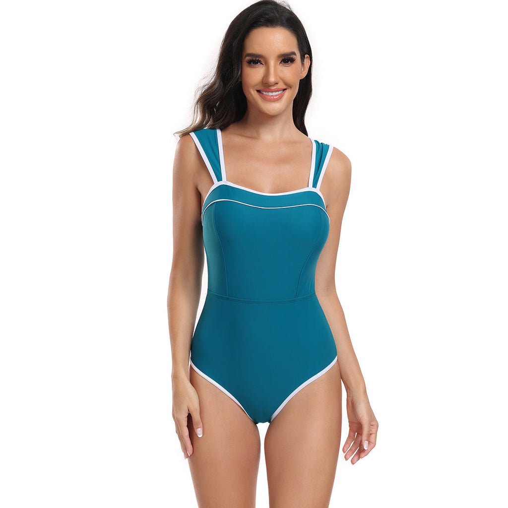 One Piece Swimsuit WomenSexy Sports Skirt Two Piece Bikini Swimsuit Outfit Bella Mia