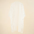 Sequ Solid Color Sun Protection Beach Seaside Holiday Sun Protection Clothing Mid Length Blouse Bella Mia