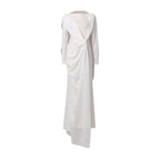 Spring Elegant Retro Twisted Chiffon Patchwork Long Waist Slimming Dress Women Bella Mia