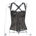 Lace Sexy Waist Tube Top Autumn All Matching Slim Fit Vest for Women Bella Mia