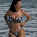 Bikini Split Wrapped Chest Swimsuit Swimsuit Bella Mia