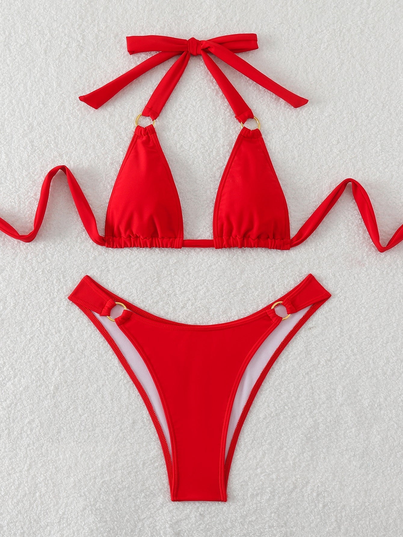 Women Solid Color Swimsuit Split Sexy Bikini Sexy Summer Swimsuit Bella Mia