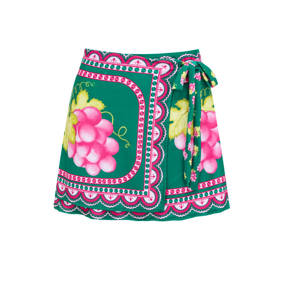 Ruffled One Piece Swimsuit Vacation Women Bella Mia