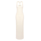 Spring Sexy Women Wear Spaghetti Straps Sleeveless U Collar Slim Fit Sequined Dress Bella Mia