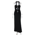 Women Clothing Summer Sexy Cutout Tube Top Ribbon Dress Women Bella Mia