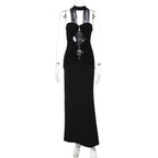 Women Clothing Summer Sexy Cutout Tube Top Ribbon Dress Women Bella Mia